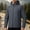 Dark Gray, variant on IROINNID Mens Full Zip Hooded Jacket Windproof Water Resistant Fleece Lined Outdoor Coat Long Sleeve Solid Color Casual Lightweight Winter Outerwear for Daily Commute