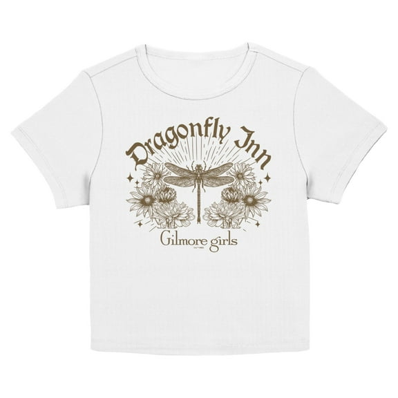 Juniors Gilmore Girls Dragonfly Inn Antique T Shirt