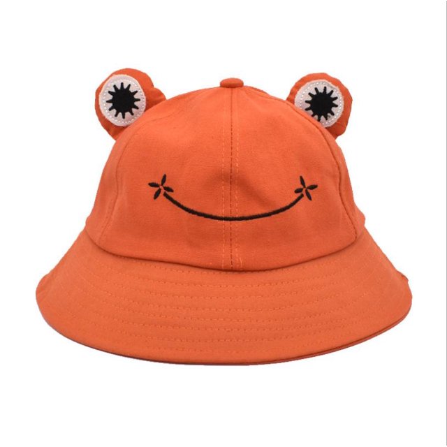 Bucket Hat for Women Fashion Frog Bucket CapSummer Autumn Sunscreen Sunhat WD.WDQZL Hogar