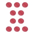 thumbnail image 3 of Manteles individuales redondos Bearachild 10Conjunto color rojo oscuro, 3 of 6