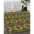 thumbnail image 3 of Ahgly Company Machine Washable Indoor Rectangle Transitional Army Green Area Rugs, 7' x 10', 3 of 7