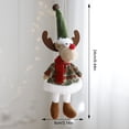 thumbnail image 3 of Adorno Muñeca para Navidad Hecho A Mano Del (alce), 3 of 5