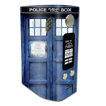 Skin Decal For Wismec Reuleaux Rx300 / Phone Booth, Tardis Call