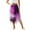 Skirt 372# Purple, variant on Mesh Overlay High Waist Flowy Skirts for Women Elegant Sheer Layered A Line Midi Skirt for Versatile Party Evening Streetwear