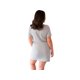 thumbnail image 3 of Pijama camisón gris con estampado de taza I Love Shape, 3 of 3