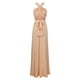 thumbnail image 4 of Vestido Vestido elegante para mujer, vestido de fiesta de dama de honor a la moda sin espalda (Champagne S) Ygjytge champán T S para Mujer, 4 of 8