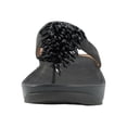 thumbnail image 4 of Fitflop Womens Rumba Leather Casual Thong Sandals, 4 of 5