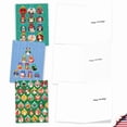 thumbnail image 5 of 20 Merry Christmas Note Cards with Envelopes (4" x 5.12") - Dog Ornaments Merry Christmas (10 Designs, 2 Each) AM3689XSG-B2x10, 5 of 6