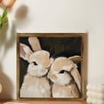 thumbnail image 6 of CCOCC Easter Wall Art Vintage Bunny Flower Canvas Print for Living Room,Khaki, 6 of 7
