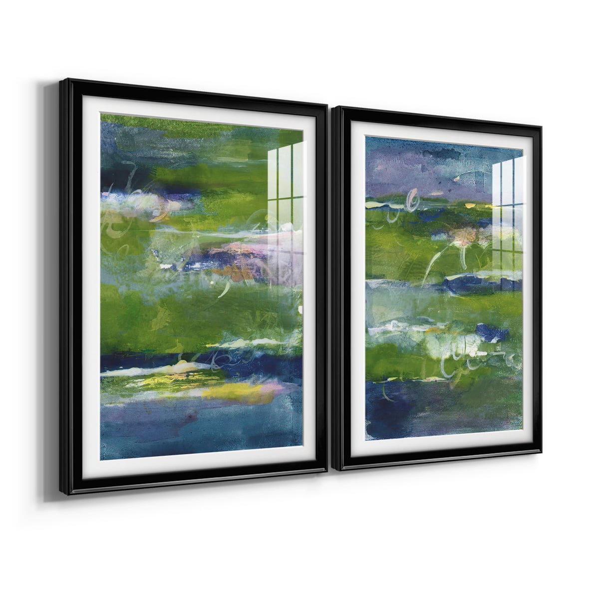 Wexford Home Bales of Color I Premium Framed Print, 26.5" x 36.5" - Ready to Hang, Black (Set of 2)