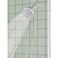 thumbnail image 4 of MOEN Verso with Magnetix 8-Spray Patterns with 2.5 GPM 5 in. Wall Mount Handheld Shower Head with Infiniti Dial in Chrome, Grey, 4 of 6