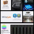 thumbnail image 3 of 2 Din Car Radio  CarPlay Wireless Android-Auto Bluetooth MP5 Multimedia Player Handsfree USB Audio System Head Unit FS02W Din Car Stereo 7 Inch HD Touch Screen Bluetooth Car Radio Receive, 3 of 6