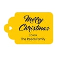 thumbnail image 1 of 100 PCS Custom Made Hang Paper Tags Personalized Celebrating Merry Christmas Gift Tags, 1 of 1