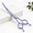 Violet-Curved, variant on 7-inch Pink Chunker Pet Shears, 440C Stainless Steel Trimming Tool for Dogs and Cats