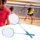 thumbnail image 2 of Raqueta De Bádminton Para Estudiantes De 2 Uds, Raqueta De Bádminton Dual Con Forma Encantadora, Práctica Para Niños Adultos Como Regalo De Ocio Y Entrenamiento Cergrey Azul, 2 of 8