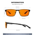 thumbnail image 3 of Gafas de luz azul ANYLUV Lightweight UV400 para hombre, 3 of 8