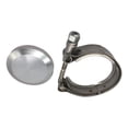 thumbnail image 1 of koolsoo 2-3 of pack 50mm Block Off Plate Flange Adapter Plug Blanking Plate Clamp 3 Pcs, 1 of 8
