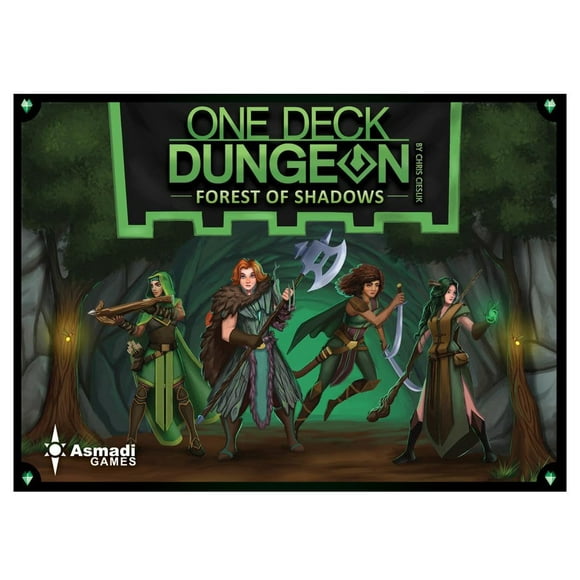 ASMADI Juegos One Deck Dungeon: juegos de mesa Forest of Shadows Asmadi Games Asmadi Games