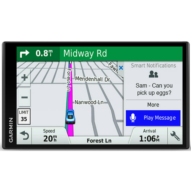 kurve Værdiløs Indtil Garmin DriveSmart 61 NA LMT-S Advanced Navigation GPS with Smart Features  Deluxe Bundle - Walmart.com