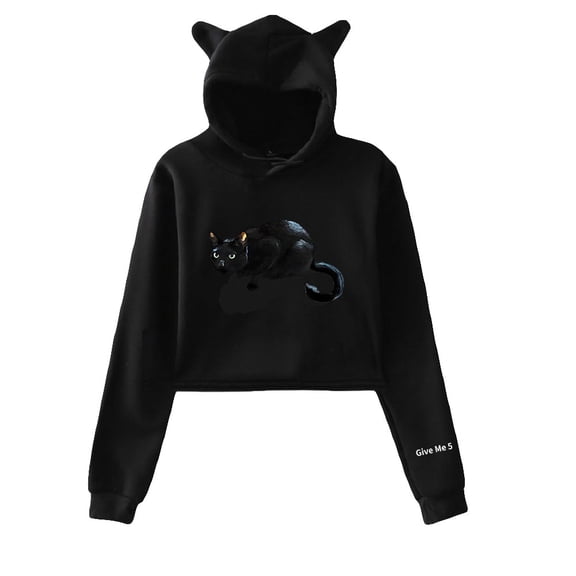 Canserbero Cat Ear Hoodie Womens Sweatshirts Man/Woman Hip Hop Hoodies