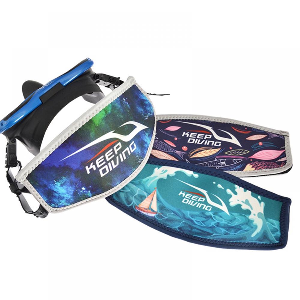 Diving Slap Strap with Hook and Loop Fastener Neoprene Cover for Dive