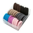 thumbnail image 2 of Trayknick 30Pcs Anti-fall Tight Hair Tie High Elastic Simple Hair Ropes Hair Accessories Style C, 2 of 13