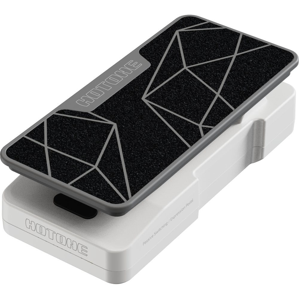 Hotone Audio Ampero II Press Passive Switching/Expression Pedal - White & Black
