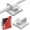 White, variant on Cable Clips 40pcs with Strong Adhesive Tapes,Wire Holder Organizer Cord Management for Car, Office and Home (Black- CC05(40PCS))