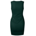 thumbnail image 4 of TopLLC Robe Sans Manches à Col Rond Mode Femmes Confortable Été Épaules Dénudées Robe Sans Manches pour Dames Robe pour Femmes, 4 of 5