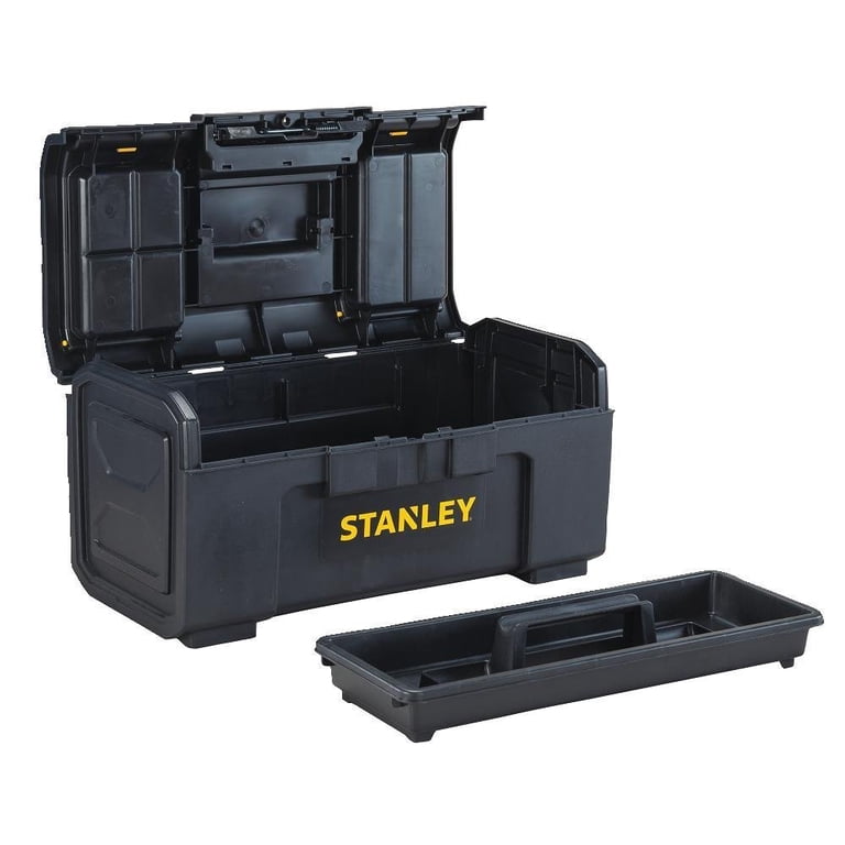 STANLEY 19-Inch Auto Latch Tool Box - Large Volume, Big