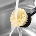 thumbnail image 3 of 2-Pack Dish Brush with Handle, Kitchen Dish Scrubber Dishwashing Brush for Cleaning Pots, Pan, Sink, 3 of 7