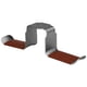 thumbnail image 2 of Soporte para auriculares Soporte para auriculares Gancho para colgar Escritorio Mesita de noche Aleación de aluminio Estante para colgar, Almohadilla de piel sintética, Gris Inevent EL001441-04, 2 of 7