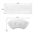 thumbnail image 2 of Microfiber Cloth Set Compatible for Karcher EasyFix Steam Cleaner SC2,SC3,SC4,SC5 (3 for Floor Nozzl, 2 of 5