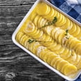 thumbnail image 5 of HIC Plat de Cuisson Rectangulaire Oblong pour Rôtir des Lasagnes, Porcelaine Blanche Fine, 13-Inch x 9-Inch x 2.5-Inch, 5 of 5