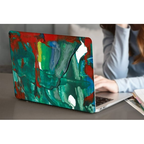 KSK KAISHEK Hard Shell Cover Only for MacBook Pro 14" 2021/2022/2023 A2779/A2442 + Black Keyboard Cover, Red series 0851