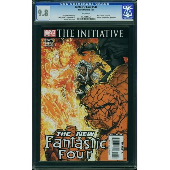 Fantastic Four #544 - CGC 9.8 Comic Book