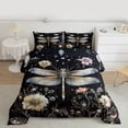 thumbnail image 2 of Feelyou Rustic Dragonfly Kid Twin Comforter Sets, Boho Flower Floral Bedding Set, 2 Pieces, 2 of 8