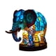 thumbnail image 4 of Lámpara de Mesa de Animales, Luz Nocturna, Lámpara Decorativa de Escritorio, Lámpara de Mesa de Resina Teñida, Luz de Lectura para Estudio, Cafetería, Elefante, 4 of 10
