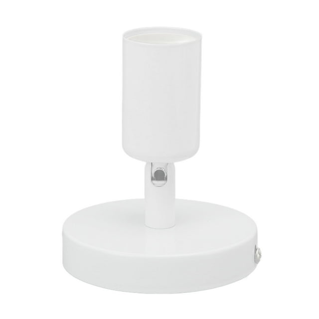 E26 E27 Support de Lampe Murale Moderne Simple Base de Lampe Murale avec Angle Réglable, Matériau Robuste pour Chambre Salon Vitrine 85 à 265V