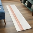 thumbnail image 3 of Runner Rug 2'x6', Orange Striped Washable Non-Slip Hallway Runner Rugs, Abstract Modern Geometric Stripes Bedside Rugs Floor Mats Carpet Runners for Kitchen Bathroom Laundry Room, 3 of 8