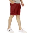 thumbnail image 3 of Inkmeso Solid Cargo Shorts For MenRelaxed Fit Casual Shorts Loungewear Everyday Cotton Pants, 3 of 7