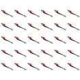 thumbnail image 1 of Señuelo Pesca Luminoso Anzuelos Calamar Anzuelo Artificial Cebos Jigging () Rojo Y Blanco, 1 of 4