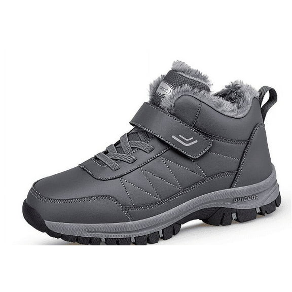 Couple snow boots fashion casual sports shoes breathable flat casual shoes winter thick warm boots dress shoes