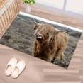 thumbnail image 5 of 3D Printeds Rug, Bridesmaid Gift Rugs, Wild Cattle Rugs, Salon Rug, Large Rug, Animal Rug, Office Rugs, Wild Buffalo Rug, Easy To Clean Rug, 5.2'x7.5' - 160x230 cm, 5 of 8