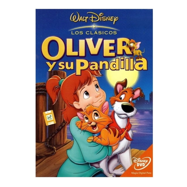 Oliver Y Su Pandilla 1988 Los Clasicos Disney Pelicula Dvd DISNEY PIXAR Oliver Y Su Pandilla 1988 Los Clasicos Disney Pelicula Dvd