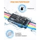 thumbnail image 2 of Conjunto de cables NAOEVO con conectores 16 AWG impermeables de 4 pines, 2 of 7