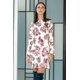 thumbnail image 4 of Vestido Ariel rosa André Badi linea A manga larga tipo campana, 4 of 5