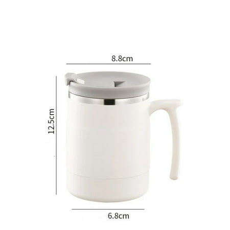 

400ml Thermal Mug 304 Stainless Steel Water Cup with Lid Portable Mug Travel Mug Office Cup Handle Cup Office