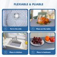thumbnail image 5 of Bestjing Alfombrilla de silicona para fregadero – Protectores para fregadero de cocina con drenaje central de 26.0 x 14.0 in, accesorio de rejilla de cocina, alfombrilla antideslizante resistente al c, 5 of 5