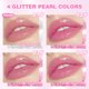 thumbnail image 5 of QIBEST Glitter Lipstick Lip Balm Color Change Transparent Moisturizing Crystal Jelly Pearlescent Lip Plumper Gloss Tint Cosmetic, 5 of 5